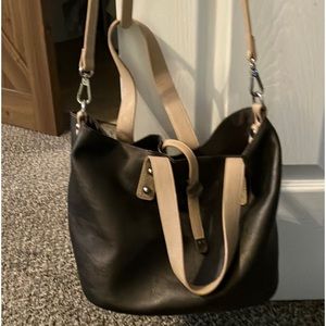 Brown shoulder bag